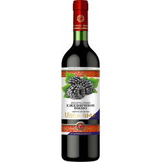 Вино фруктовое Ежевичное красное п/сладкое 0,75 12%  Армения 